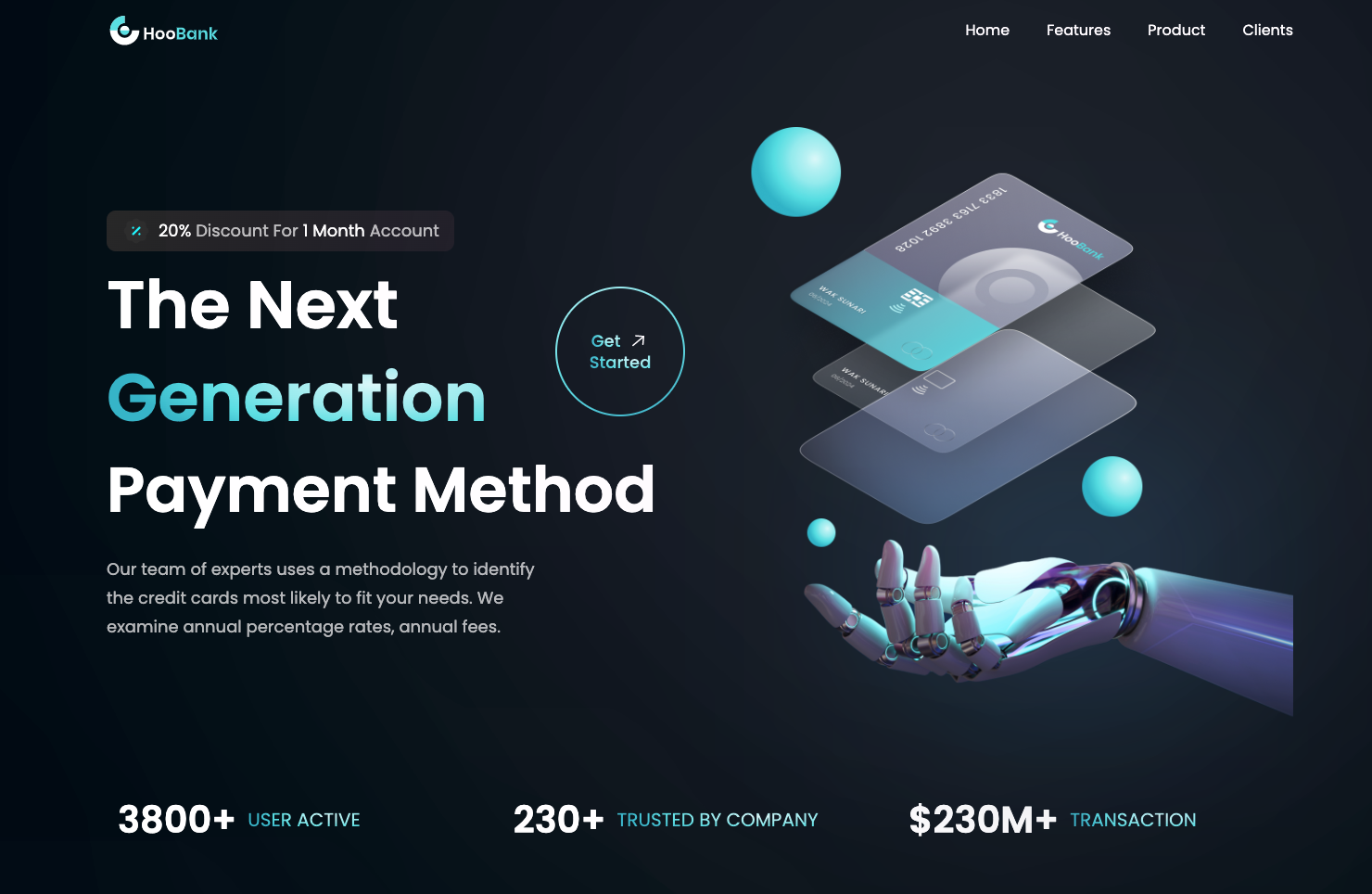 Bank Application (React & TailwindCSS)